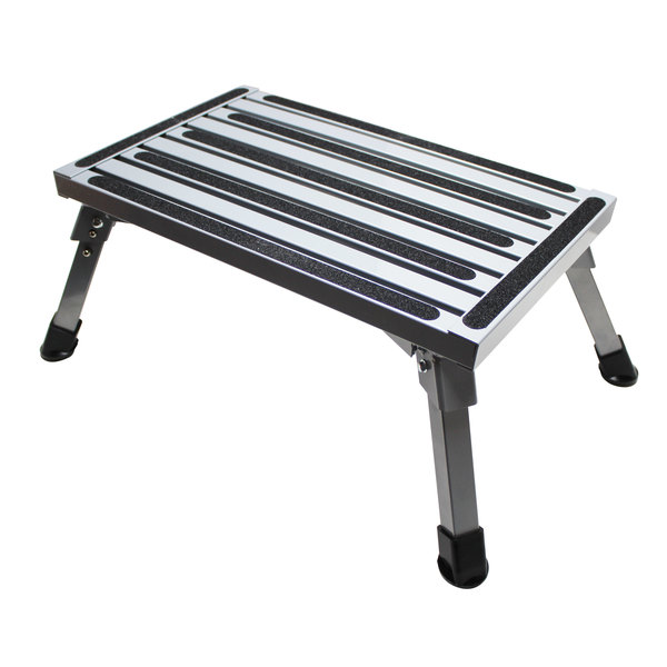 Quick Products Quick Products QP-ASS101 Folding Aluminum Platform Step - 19" x 11.75" QP-ASS101